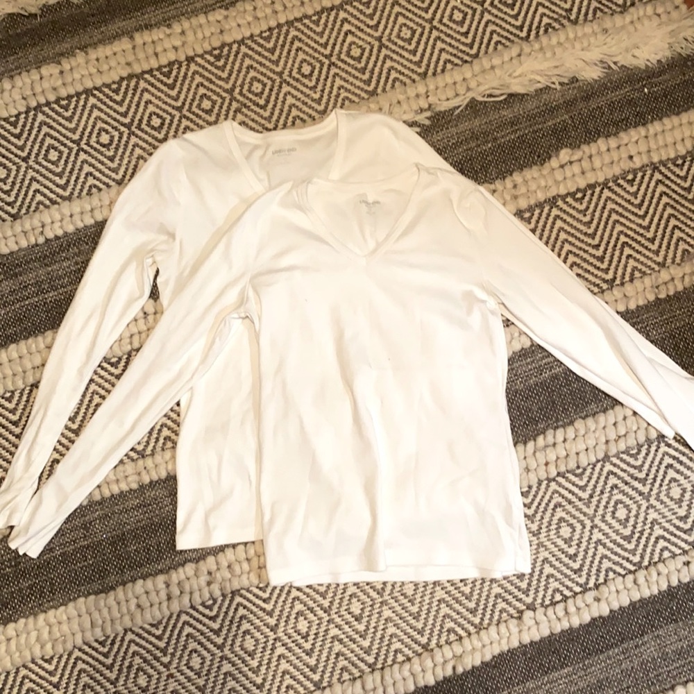 Lands End shaped fit long sleeve tee- XS